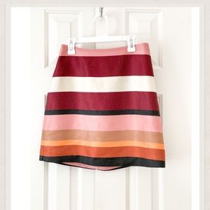 H&M Striped Skirt